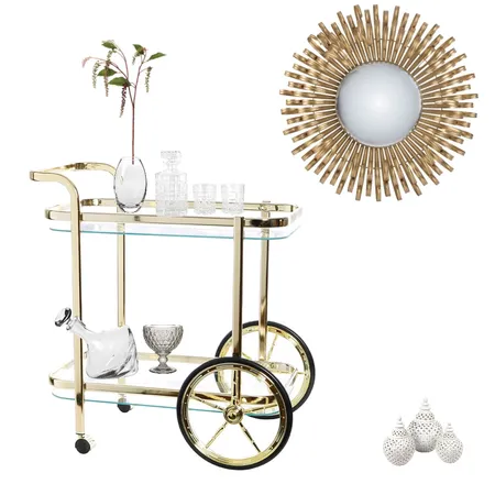 bar cart vignette styling Interior Design Mood Board by AMS Interiors & Styling on Style Sourcebook