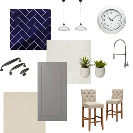 Module 3 Assignment (Kitchen) Interior Design Mood Board by DanielleVandermey on Style Sourcebook
