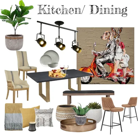 Dining room set 1 Interior Design Mood Board by DesignbyFussy on Style Sourcebook