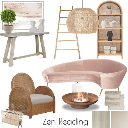Zen Reading Interior Design Mood Board by Wichittra on Style Sourcebook