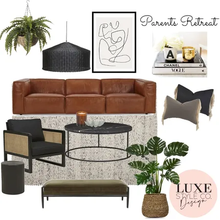 Parents Retreat Interior Design Mood Board by Luxe Style Co. on Style Sourcebook
