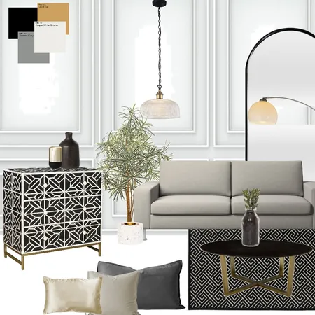 Elegancia en dorado Interior Design Mood Board by Chez Lulú Deco on Style Sourcebook