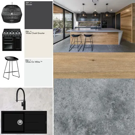 Matte Grey/Black Kitchen Interior Design Mood Board by Fresh Start Styling & Designs on Style Sourcebook