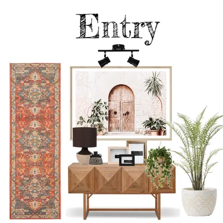 Entry Interior Design Mood Board by DesignbyFussy on Style Sourcebook