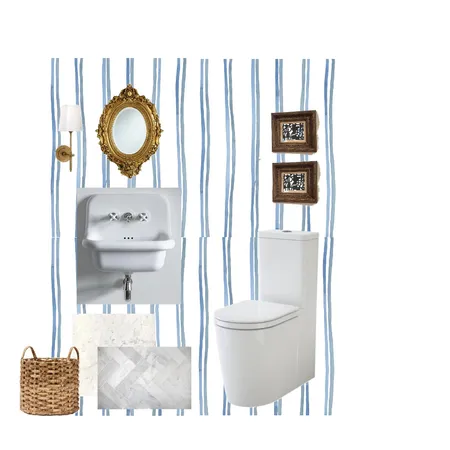 Powder Room Interior Design Mood Board by JuliaCoates on Style Sourcebook