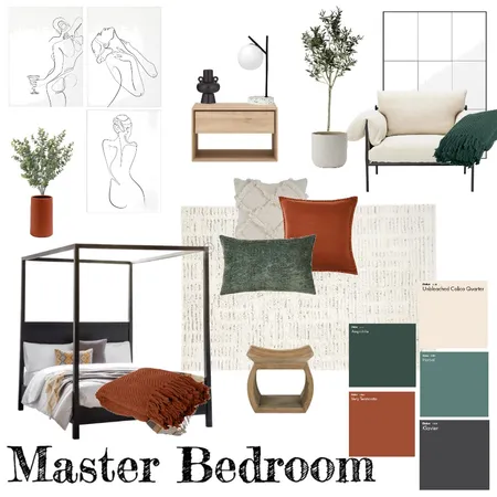 Master Bedroom Interior Design Mood Board by KatieLang on Style Sourcebook