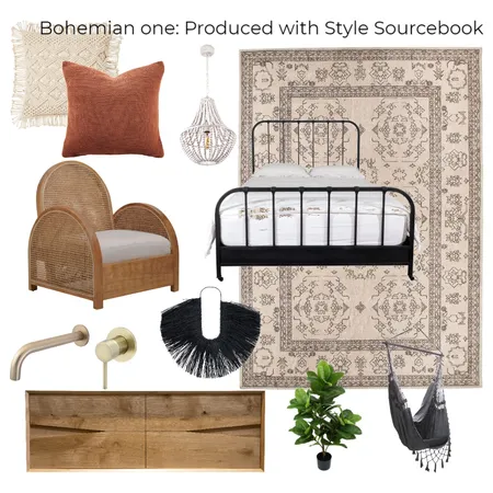 Boho1 Interior Design Mood Board by Natashapav on Style Sourcebook