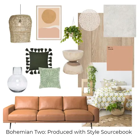 Boho2 Interior Design Mood Board by Natashapav on Style Sourcebook