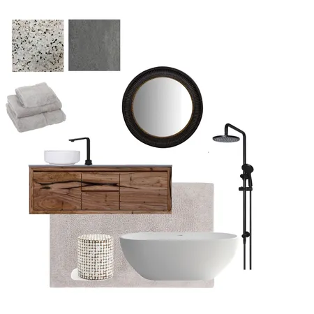 Industrial Bathroom Interior Design Mood Board by emmacurcio on Style Sourcebook