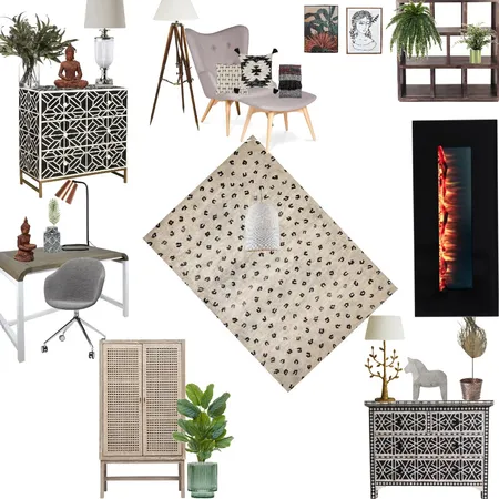 DC101 -AS1 Reading room Study Mood C Interior Design Mood Board by Silvana on Style Sourcebook