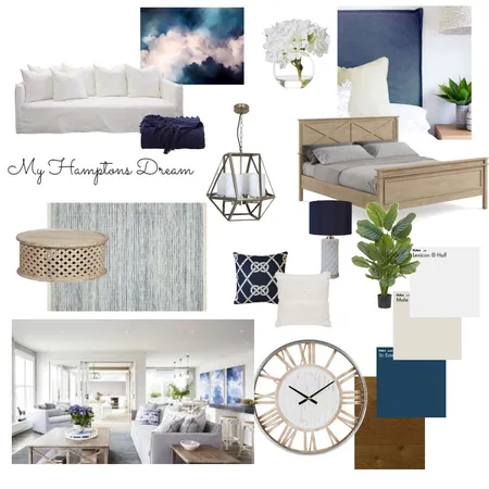 Modern Hamptons Interior Design Mood Board by BBStyle on Style Sourcebook