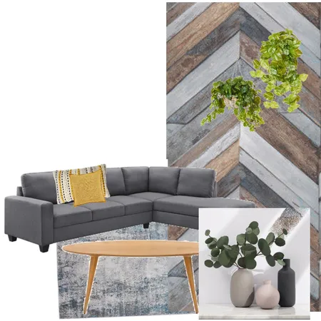 קיר גדול בסלון אופציה 2 Interior Design Mood Board by lianiv on Style Sourcebook