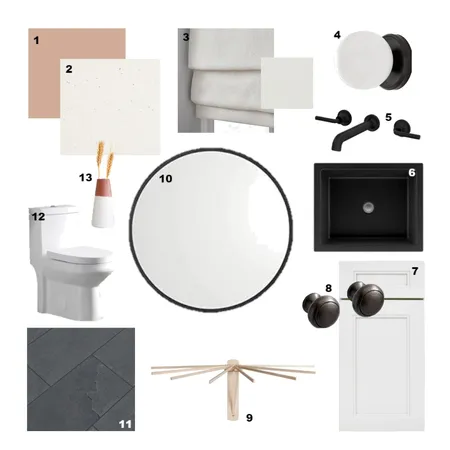 wc Interior Design Mood Board by schou on Style Sourcebook