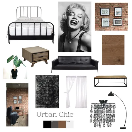 Urban Chic Interior Design Mood Board by Gia123 on Style Sourcebook
