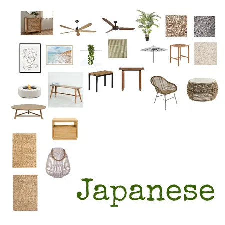 Japanese Interior Design Mood Board by Chris5 on Style Sourcebook