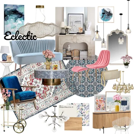 Eclectic3 Interior Design Mood Board by Veronika on Style Sourcebook