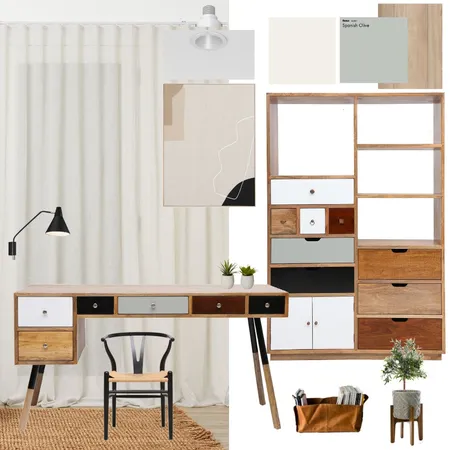 Study Interior Design Mood Board by Michlene Daoud on Style Sourcebook