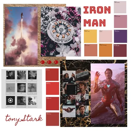 Iron Man Interior Design Mood Board by Purple Insanity on Style Sourcebook