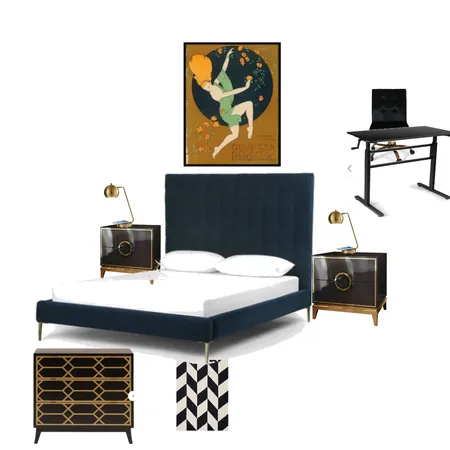 BEDROOM 1 Interior Design Mood Board by KATINA on Style Sourcebook