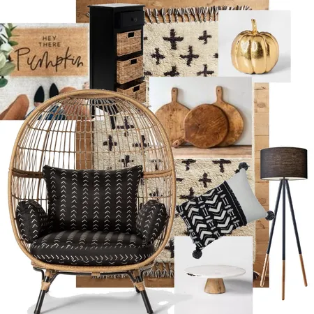 Black & Natural Interior Design Mood Board by Twist My Armoire on Style Sourcebook