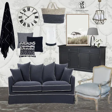 Hamptons Interior Design Mood Board by Oleander & Finch Interiors on Style Sourcebook
