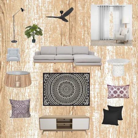 LIVING Interior Design Mood Board by misszoe111 on Style Sourcebook