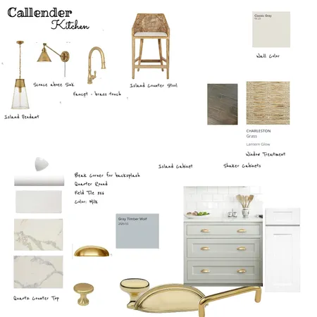 Callender: Kitchen Interior Design Mood Board by KShort on Style Sourcebook