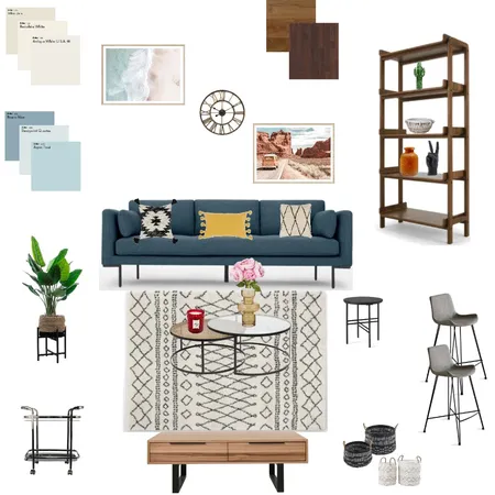 Gab Flat Interior Design Mood Board by MarionGuerin on Style Sourcebook