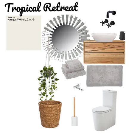 WC Sample Board Interior Design Mood Board by Plant Design on Style Sourcebook