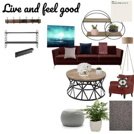 Living Room Interior Design Mood Board by Plant Design on Style Sourcebook