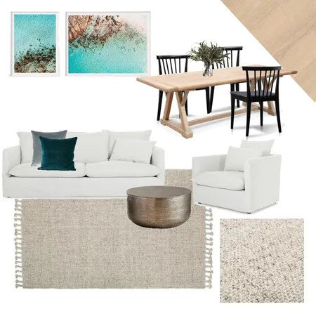 Karina living dining Interior Design Mood Board by Oleander & Finch Interiors on Style Sourcebook