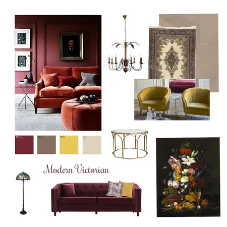 Modern Victorian Interior Design Mood Board by Viktorian Interiors on Style Sourcebook