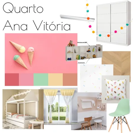 Quarto Ana Vitória Interior Design Mood Board by Thata on Style Sourcebook