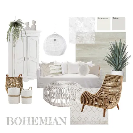 Bohemian Interior Design Mood Board by ideenreich on Style Sourcebook