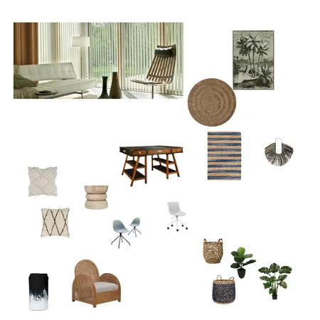 Wabi Sabi Study mood board Interior Design Mood Board by Megan108 on Style Sourcebook