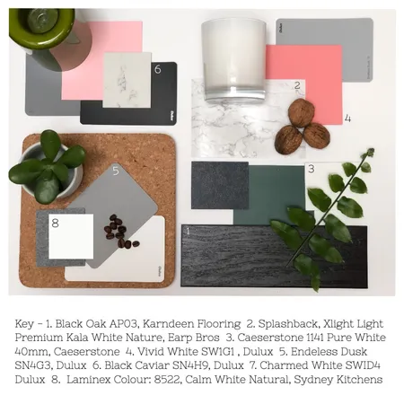 Module 11 - Materials Board Interior Design Mood Board by Raymond Doherty on Style Sourcebook