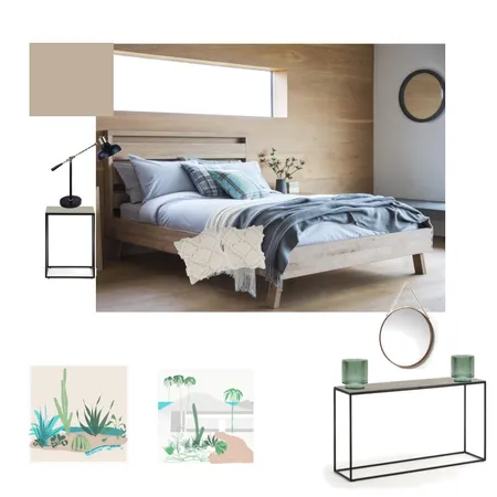 Timberyard Bedroom 1 Interior Design Mood Board by H | F Interiors on Style Sourcebook