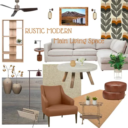 Relaxed Rustic Interior Design Mood Board by G3ishadesign on Style Sourcebook