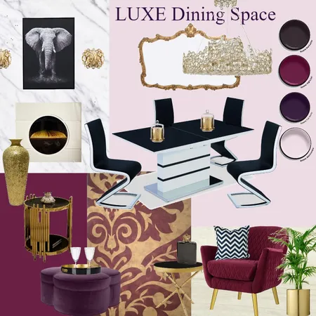 WELCOME 2020 NYE PARTY Dining table Interior Design Mood Board by G3ishadesign on Style Sourcebook