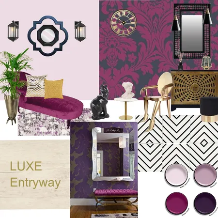 WELCOME 2020 NYE PARTY Hallway Interior Design Mood Board by G3ishadesign on Style Sourcebook