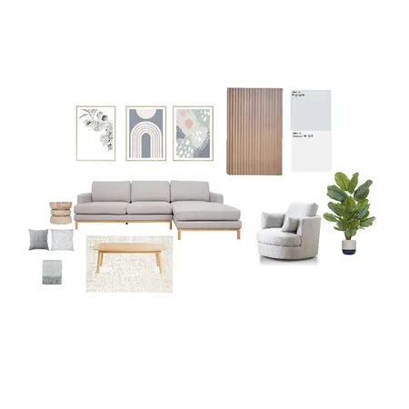 Neutral family living room Interior Design Mood Board by Millers Designs on Style Sourcebook