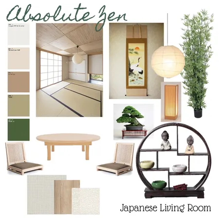 Absolute Zen Interior Design Mood Board by shire18 on Style Sourcebook