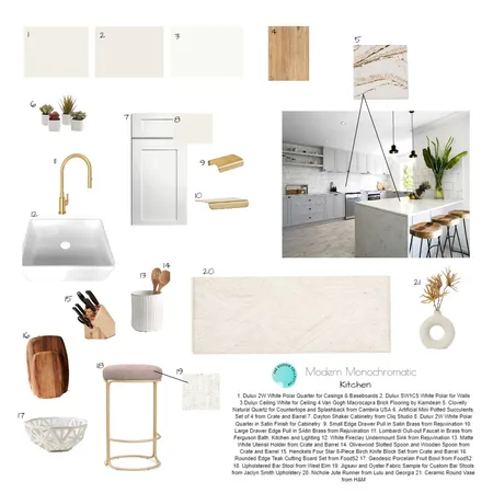 Kitchen Schedule Interior Design Mood Board by laura13 on Style Sourcebook