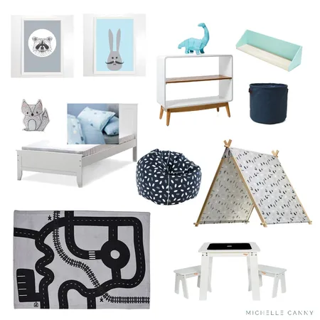 Toddler Room Interior Design Mood Board by Michelle Canny Interiors on Style Sourcebook