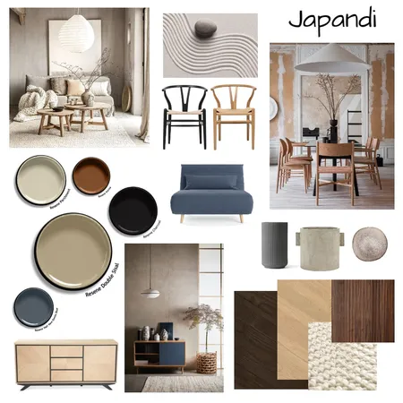 japandi Interior Design Mood Board by Sarahdegitdesigns on Style Sourcebook