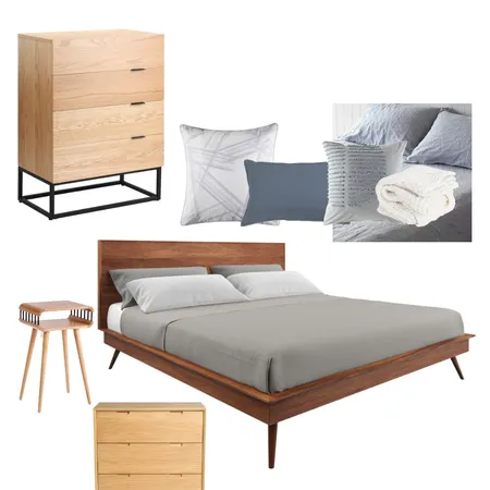 Japandi Bedroom Interior Design Mood Board by Jess Lazell on Style Sourcebook