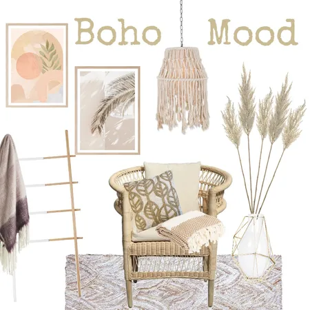 Boho Mood Interior Design Mood Board by Retro Palm on Style Sourcebook