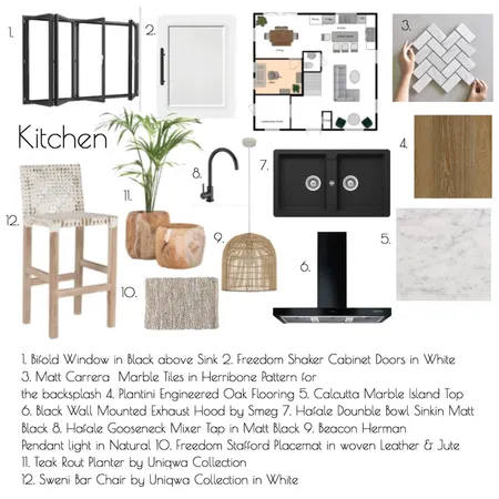 Kitchen | Mod 9 Interior Design Mood Board by CJR - Interior Consultant on Style Sourcebook
