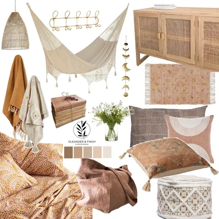 Gypsy Interior Design Mood Board by Oleander & Finch Interiors on Style Sourcebook