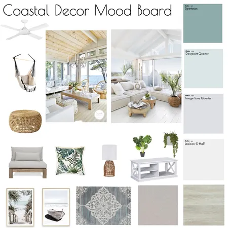 Coastal Mood Board Interior Design Mood Board by KirstyTaylaEtches on Style Sourcebook